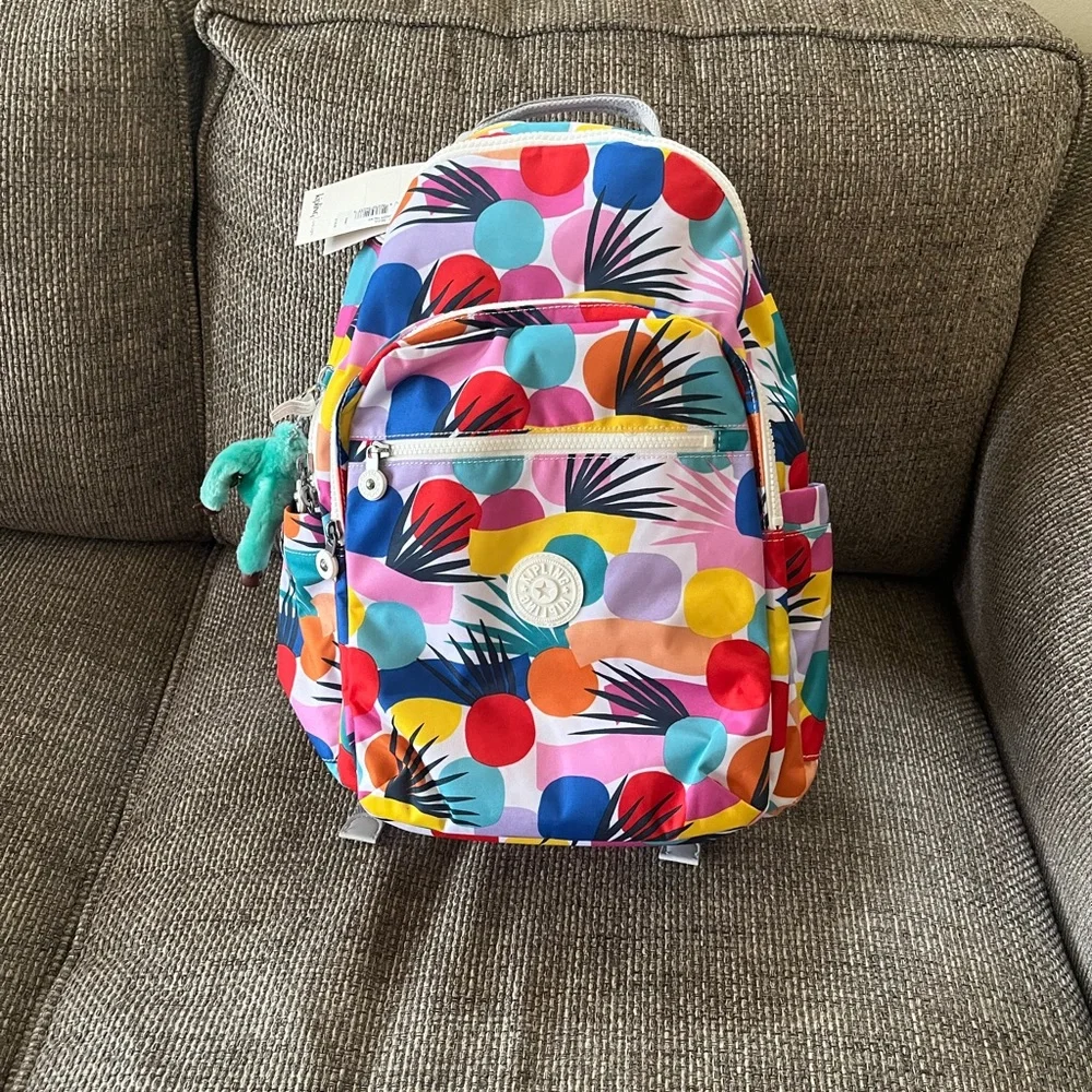 Kipling Multicolor Kids Backpack - Picture 1 of 6